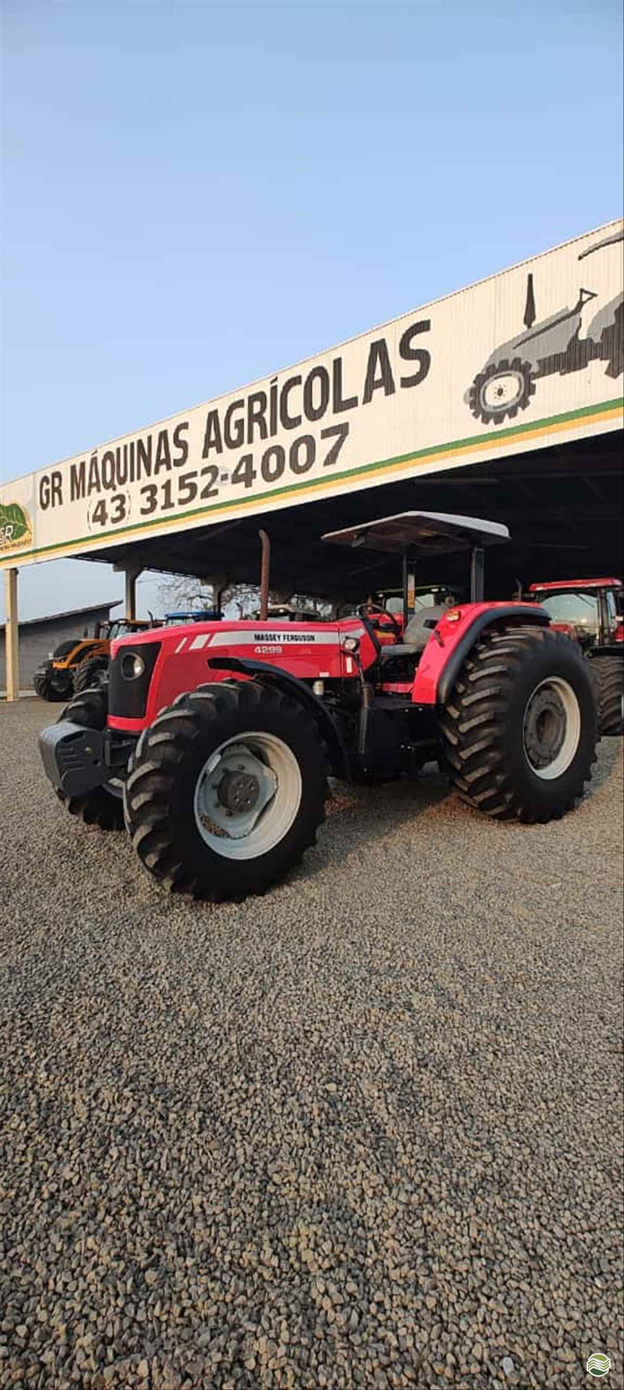TRATOR MASSEY FERGUSON MF 4299 Tração 4x4 GR Máquinas Agrícolas ARAPONGAS PARANÁ PR